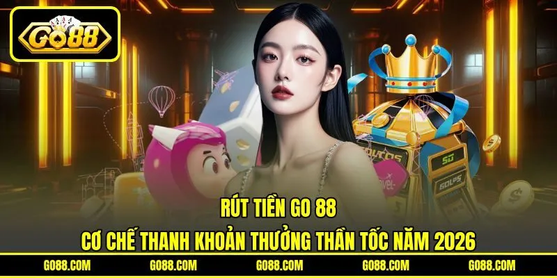 Rút Tiền GO 88 | Cơ Chế Thanh Khoản Thưởng Thần Tốc Năm 2026